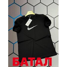 Футболка чоловіча 13926 black р.2XL-6XL "Alex Clothes" недорого оптом від прямого постачальника