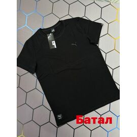 Футболка чоловіча 13940 black р.2XL-6XL "Alex Clothes" недорого оптом від прямого постачальника