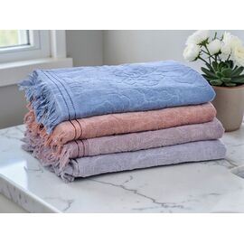 Рушник 8072 (98963) mix р.70*140 "Obuv OK2" недорого оптом від прямого постачальника