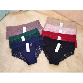 Труси жіночі D012 (98753) mix р.XL-3XL "Obuv OK2" недорого оптом від прямого постачальника