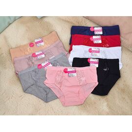 Труси жіночі X3586 (98761) mix р.XL-3XL "Obuv OK2" недорого оптом від прямого постачальника