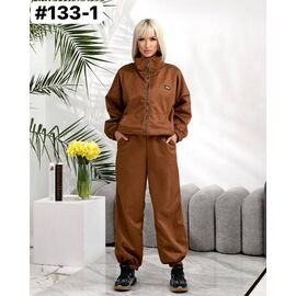 Костюм спортивний жіночий теплий 133-1 navy р.46-52 "ZLATA" недорого оптом від прямого постачальника