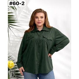 Сорочка жіноча 60-2 green р.50-56 "ZLATA" недорого оптом від прямого постачальника