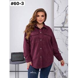 Сорочка жіноча 60-3 wine р.50-56 "ZLATA" недорого оптом від прямого постачальника