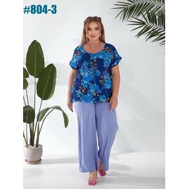 Фотография Костюм женский 804-3 navy р.48-58 "ZLATA" недорого оптом от прямого поставщика