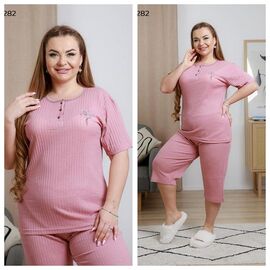Костюм жіночий 0282 pink р.L-3XL "Vehuiah" недорого оптом від прямого постачальника