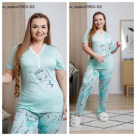 Костюм жіночий 27855-B3 pink р.2XL-4XL "Vehuiah" недорого оптом від прямого постачальника