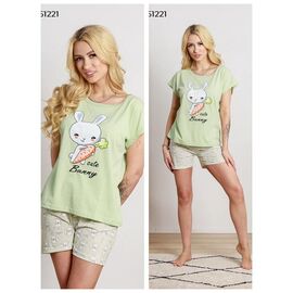 Піжама легка жіноча 851221 mint р.S-XL "Vehuiah" недорого оптом від прямого постачальника