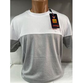 Футболка чоловіча SB1754 grey р.M-2XL "Sabihina" недорого оптом від прямого постачальника