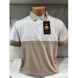 Футболка чоловіча SB1758 beige р.3XL-6XL "Sabihina" недорого оптом від прямого постачальника