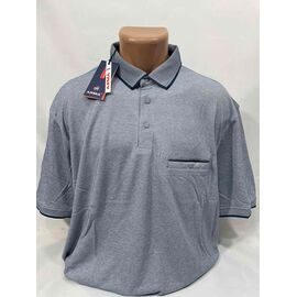 Футболка чоловіча SB1808 grey р.6XL-9XL "Sabihina" недорого оптом від прямого постачальника