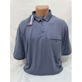 Футболка чоловіча SB1809 grey р.6XL-9XL "Sabihina" недорого оптом від прямого постачальника