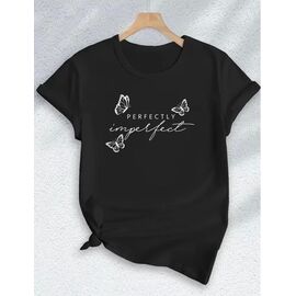 футболка жіноча AL46 black р.M-3XL "Алия" недорого оптом від прямого постачальника