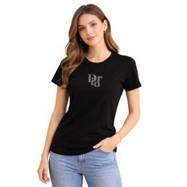 футболка жіноча AL59 black р.54-62 "Алия" недорого оптом від прямого постачальника