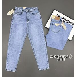 Джинси жіночі 6034 l.blue р.28-33 "Vindassion" недорого оптом від прямого постачальника