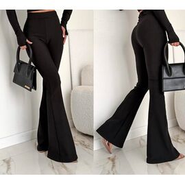 Жіночі штани 6063 black р.42-52 "LINDA" недорого оптом від прямого постачальника