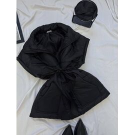 Жилетка жіноча 9064 black р.42-50 "LINDA" недорого оптом від прямого постачальника