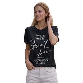 футболка жіноча 25033 black р.46-50 "PULSE" недорого оптом від прямого постачальника