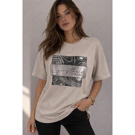 футболка жіноча 25036 l.beige р.46-50 "PULSE" недорого оптом від прямого постачальника