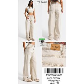 Джинси жіночі 2498-4S6-172 apricot р.32-36 "Jeans Style" недорого оптом від прямого постачальника