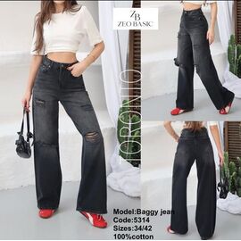 Джинси жіночі 5314 d.grey р.34-42 "Jeans Style" недорого оптом від прямого постачальника