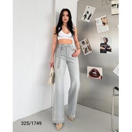 Джинси жіночі 325-1749 l.grey р.34-42 "Jeans Style" недорого оптом від прямого постачальника