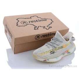 Кросівки жіночі модні Літо JWL21102 beige-butterely (8 пар р.36-41) "Restime" недорого оптом від прямого постачальника