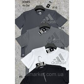 Фотография Футболка мужская молодёжная р-р оверсайз M-3XL (4цв) "PROSTOMEN" недорого оптом от прямого поставщика