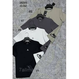 Фотография Футболка мужская молодёжная р-р оверсайз M-3XL (4цв) "PROSTOMEN" недорого оптом от прямого поставщика