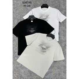 Фотография Футболка мужская молодёжная р-р оверсайз M-3XL (3цв) "PROSTOMEN" недорого оптом от прямого поставщика