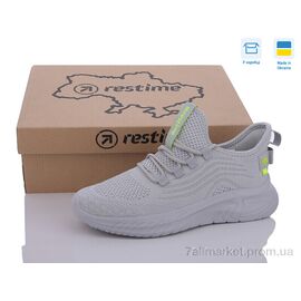 Фотография Кроссовки женские модные Лето EWL24025 grey (8 пар р.36-41) "Restime" недорого оптом от прямого поставщика