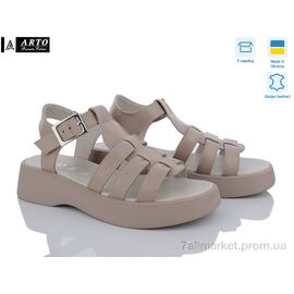 Фотография Босоножки женские летние Лето 178 лате ш. (8 пар р.36-41) "ARTO" недорого оптом от прямого поставщика