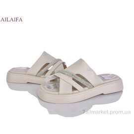 Фотография Шлепки женские облегченные Лето HY36-5 (8 пар р.36-41) "Ailaifa" недорого оптом от прямого поставщика