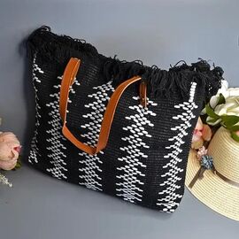 Жіноча сумка 23-45 black р.46*34*12 "Luna-bag" недорого оптом від прямого постачальника