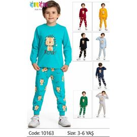 Дитяча піжама на хлопчика 10163 grey р.3-6 "Meloria" недорого оптом від прямого постачальника