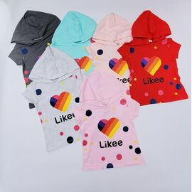 Фотография Футболка детская на девочку 11131 peach р.6-12 "Meloria" недорого оптом от прямого поставщика