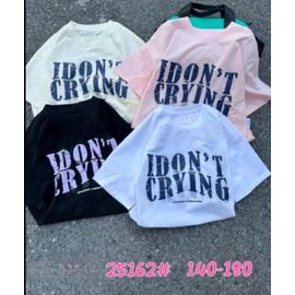 Фотография Футболка детская на девочку 25162 black р.140-180 "Meloria" недорого оптом от прямого поставщика