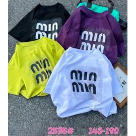 Фотография Футболка детская на девочку 2535 purple р.140-180 "Meloria" недорого оптом от прямого поставщика