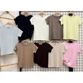 Фотография Футболка детская на девочку 25572 l.blue р.128-164 "Meloria" недорого оптом от прямого поставщика