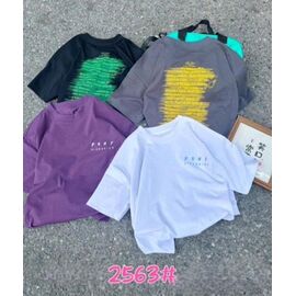 Фотография Футболка детская на мальчика 2563 black р.140-180 "Meloria" недорого оптом от прямого поставщика