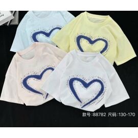 Фотография Футболка детская на девочку 88782 beige р.130-170 "Meloria" недорого оптом от прямого поставщика