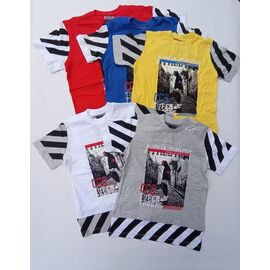 Фотография Футболка детская на мальчика 9833 yellow р.13-15 "Meloria" недорого оптом от прямого поставщика