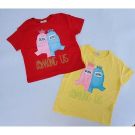 Фотография Футболка детская на девочку ML4762 red р.116-140 "Meloria" недорого оптом от прямого поставщика