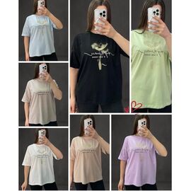 футболка жіноча 25032 l.beige р.46-52 "Elena&Vika" недорого оптом від прямого постачальника