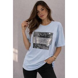 футболка жіноча 25036 l.blue р.46-50 "Elena&Vika" недорого оптом від прямого постачальника