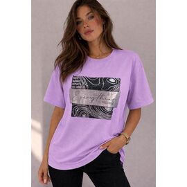 футболка жіноча 25036 lilac р.46-50 "Elena&Vika" недорого оптом від прямого постачальника