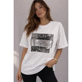 футболка жіноча 25036 white р.46-50 "Elena&Vika" недорого оптом від прямого постачальника