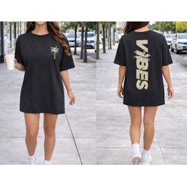 футболка жіноча 25077 black р.50-54 "Elena&Vika" недорого оптом від прямого постачальника