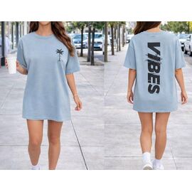 футболка жіноча 25077 l.blue р.50-54 "Elena&Vika" недорого оптом від прямого постачальника