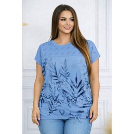 футболка жіноча 26012 l.blue р.54-58 "Elena&Vika" недорого оптом від прямого постачальника